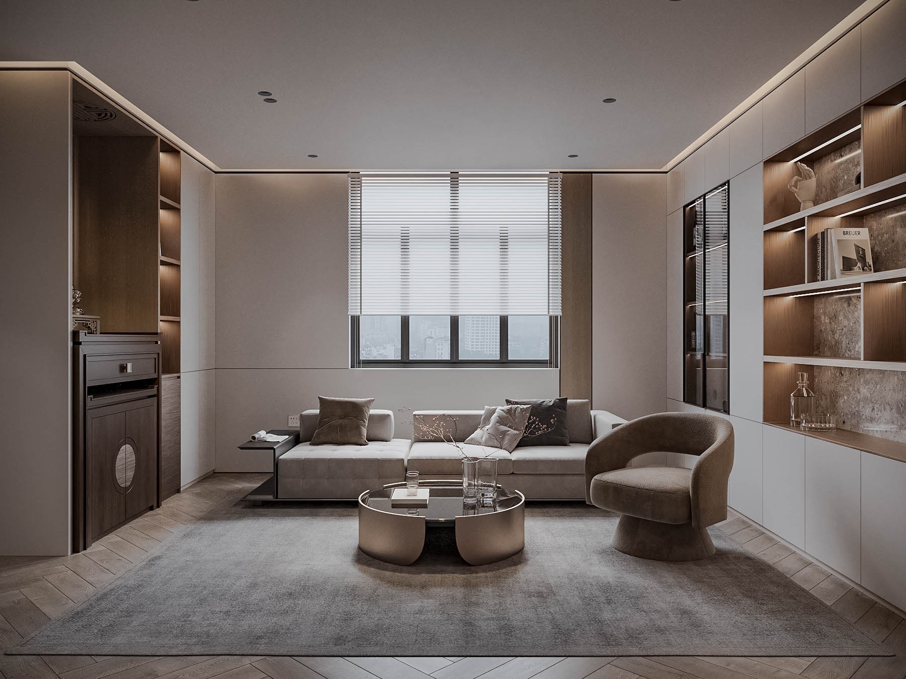 Không gian thiết kế căn hộ Familib của TicTac Design